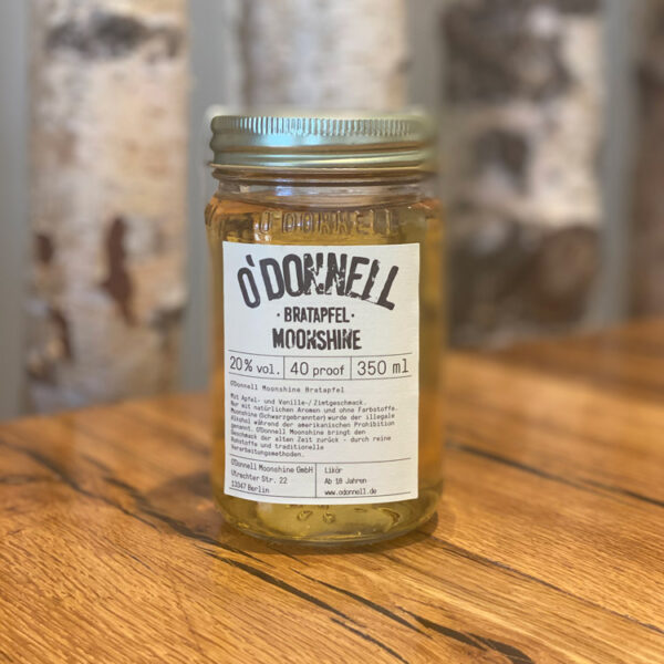 O-Donnell-Moonshine-Bratapfel bei WELLER in Stuttgart